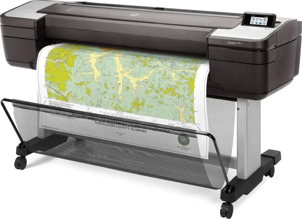 Плоттер HP Designjet T1700 PostScript,  44" [1vd87a]